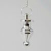 Magicun Stone~Silver Finish Pendulum 1.75"L with Chain