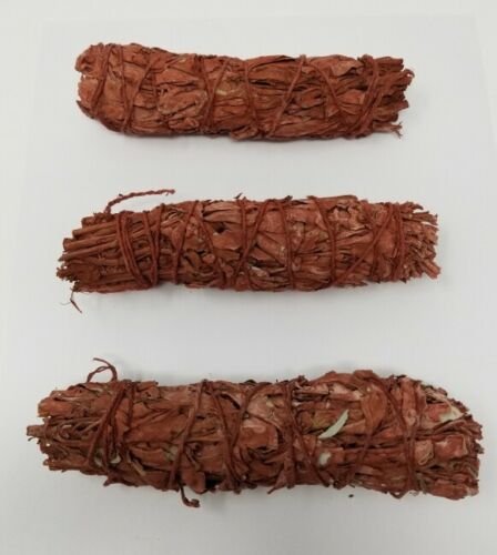 Palo Santo & Sage~3 Pack Dragons Blood Sage Smudge Stick (Dragons Blood Resin + White Sage Smudge)