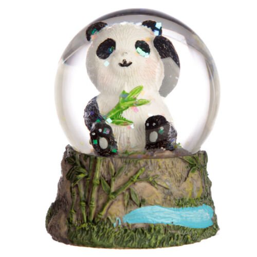 Collectable design~Pandarama Waterball Snow Globe Glitter Shaker Ornament Gift
