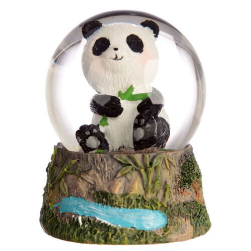 Collectable design~Pandarama Waterball Snow Globe Glitter Shaker Ornament Gift