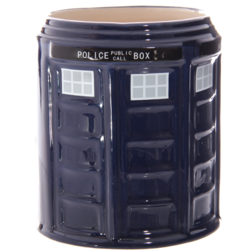 Home Decor~Novelty Ceramic Police Box Mug Coffee Tea Cup UK London Fun Themed Boxed Gift