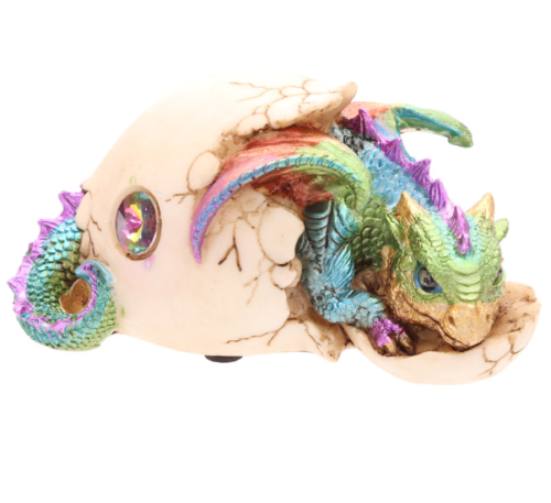 Collectable design~Hatching Baby Dragon Figurine Ornament Dark Legends 1 Sent At Random