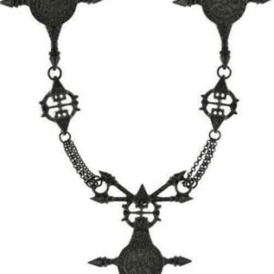 VEGVISIR - Necklace Pendant Black