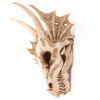 Collectable design~Decorative Fantasy Dragon Skull Figurine Ornament Fantasy Gothic Fantasy Gift