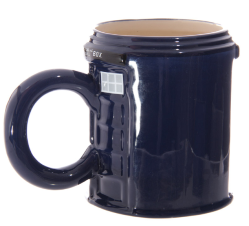 Home Decor~Novelty Ceramic Police Box Mug Coffee Tea Cup UK London Fun Themed Boxed Gift