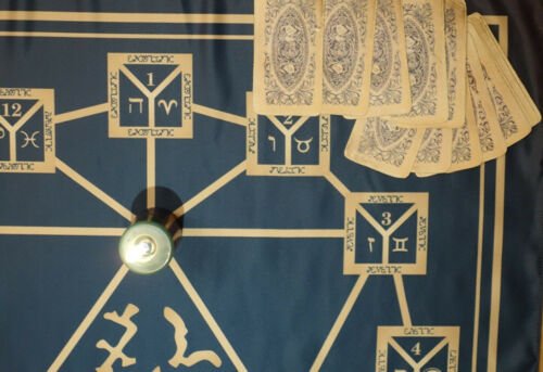 MagicunTarot Cloth~Wicca Magic Cloth Altar Tarot 12 homes V1.1
