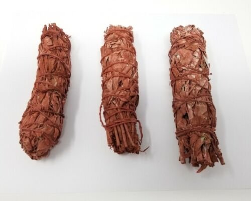 Palo Santo & Sage~3 Pack Dragons Blood Sage Smudge Stick (Dragons Blood Resin + White Sage Smudge)