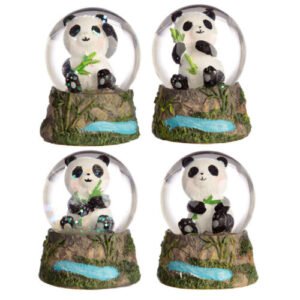 Collectable design~Pandarama Waterball Snow Globe Glitter Shaker Ornament Gift
