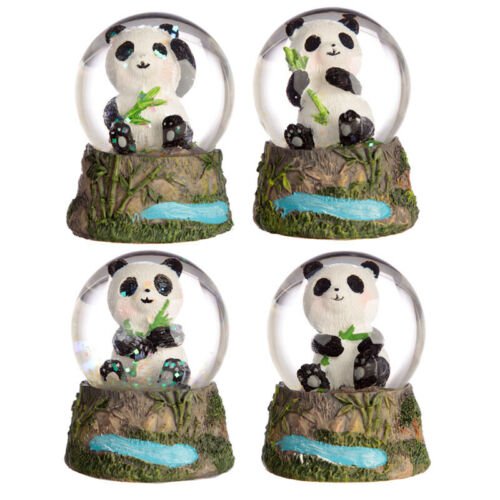Collectable design~Pandarama Waterball Snow Globe Glitter Shaker Ornament Gift