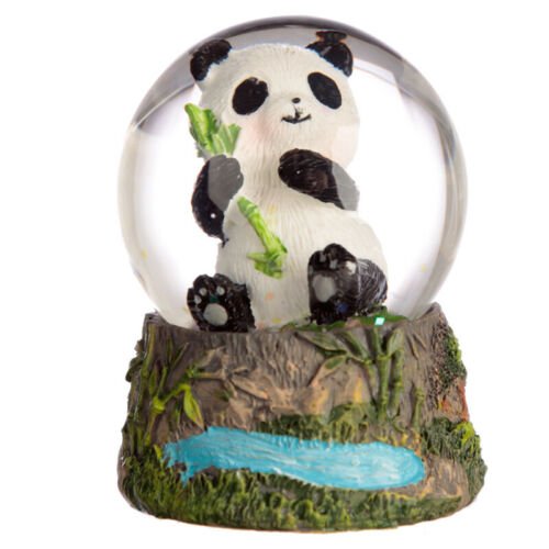 Collectable design~Pandarama Waterball Snow Globe Glitter Shaker Ornament Gift