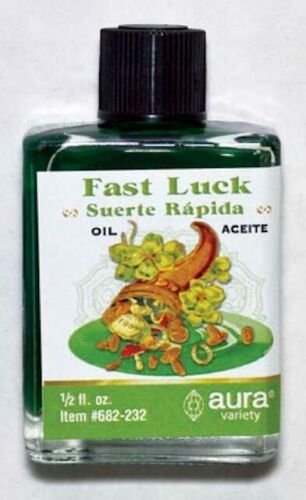 【Magic Oil】Fast Luck Magical Oil Luck Money Love Santeria Pagan Hoodoo Wicca 4 Dram