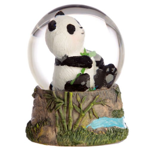 Collectable design~Pandarama Waterball Snow Globe Glitter Shaker Ornament Gift