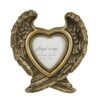 Antique Gold Angel Wings Photo Frame