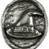 Witchcraft~Witch's Hat Pewter Pocket Stone Altar Coin Wicca Pagan Amulet Talisman Magick
