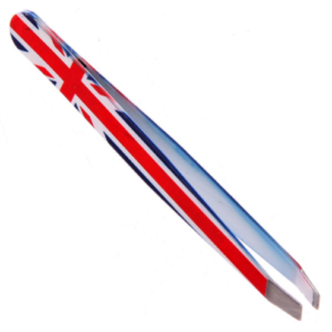 Collectable Design~Fun Novelty Union Jack Flag Metal Tweezers Beauty Tool Accessories Gift Unique