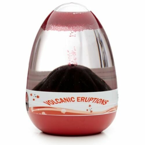 Home Decor~Collectable Bubbling Volcano Erupting Egg Science Project Toy