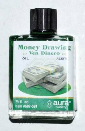 【Magic Oil】Money Drawing Magical Oil Hoodoo Santeria Pagan Spell Oil 4 Dram