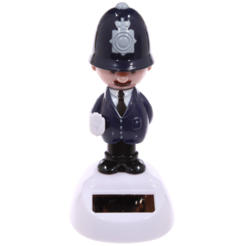 Home Decor~London Policeman Solar Pal Flip Flap Car Dashboard Window Decoration Gift