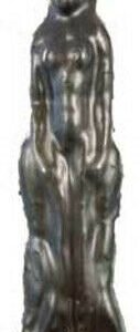 Magic Candle~Black Female Figure Candle Vela Figura de Mujer 7" Ritual Magick Hoodoo Voodoo