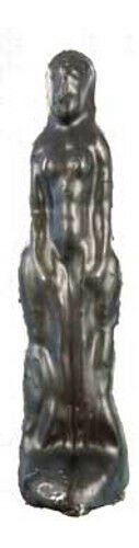 Magic Candle~Black Female Figure Candle Vela Figura de Mujer 7" Ritual Magick Hoodoo Voodoo