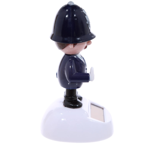 Home Decor~London Policeman Solar Pal Flip Flap Car Dashboard Window Decoration Gift