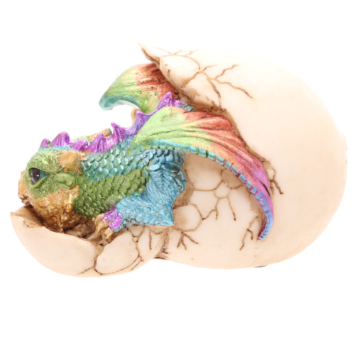 Collectable design~Hatching Baby Dragon Figurine Ornament Dark Legends 1 Sent At Random