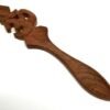 Wicca & Paganism~Om Sheesham Wood Carved Spoon 6-1/2" Ritual Magick Spells Wicca Pagan
