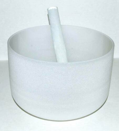 Witchcraft~OFF-WHITE CRYSTAL SINGING BOWL 8 Inches