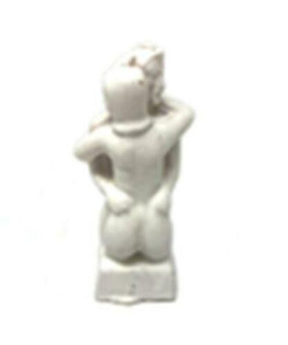 Magic Candle~Hugging Couple Lovers White Image Figurine Spell Candle Pagan Wicca Hoodoo 5 1/2