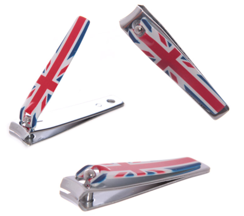 Collectable Design~Funky Union Jack Flag Metal Toe Nail Clippers Unisex Fabulous UK Present Gift