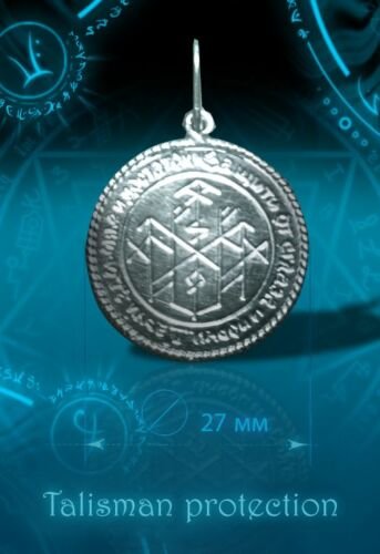 Magicun Talisman~Unique Sterling Silver Protective Talisman