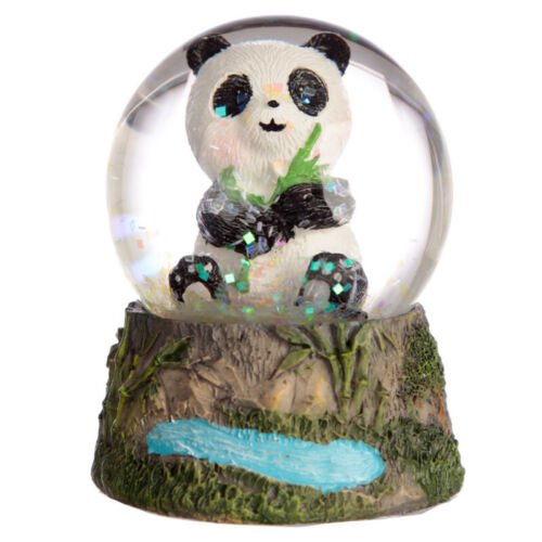 Collectable design~Pandarama Waterball Snow Globe Glitter Shaker Ornament Gift
