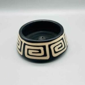 Witchcraft~PERUVIAN CERAMIC INCENSE BURNER - For Cone and Stick Incense 4 -1/2 in.