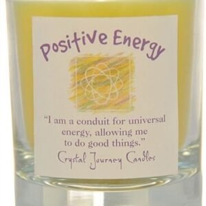 Magic Candle~"Positive Energy" Essential Oils Reiki Charged Soy Votive Candle Filled Holder
