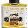 【Magic Oil】7 X 7 Against All Magical Protection Oil Hoodoo Santeria Pagan Spell Oil 4 Dram