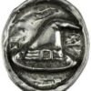 Witchcraft~Witch's Hat Pewter Pocket Stone Altar Coin Wicca Pagan Amulet Talisman Magick
