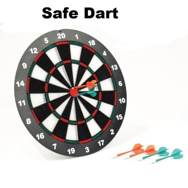 safe dart board 6plastic dart set 41.5cm diameter family party board game rubber darts head   Game related