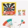 safe dart board 6plastic dart set 41.5cm diameter family party board game rubber darts head   Game related