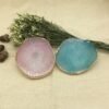 Magicun Crystal~slice agate rose red agate agate coasters agate stand agate stone