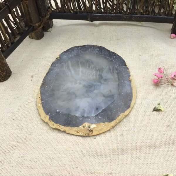 Magicun Crystal~slice agate rose red agate agate coasters agate stand agate stone