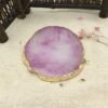 Magicun Crystal~slice agate rose red agate agate coasters agate stand agate stone