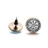 Stud Earrings Style 10 Viking Vegvisir Compass Runic Stud Earrings Ancient Treasures Ancientreasures Viking Odin Thor Mjolnir Celtic Ancient Egypt Norse Norse Mythology