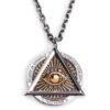Templar Freemason All Seeing Eye Necklace