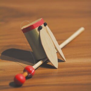 traditional chinese handmade toy bamboo cicada sound game DIY wood toy for kids novelty Decoration crafts knick-knack   Game related