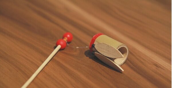 traditional chinese handmade toy bamboo cicada sound game DIY wood toy for kids novelty Decoration crafts knick-knack   Game related