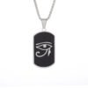 Eye of Horus Necklace Evil Eye Pendant Ancient Egypt Protection Necklace Jewelry Gift Men and Women Spiritual Amulets