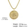 Celestial Guardians: Archangels Sigil Talisman Necklaces for Men and Boys - Stainless Steel Seal of Solomon Pendant Chains - Sacred Religious Amulet Jewelry