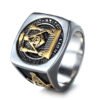 Stainless Steel Masonic Rings | Stainless Steel Finger Ring | Stainless Steel Jewelry - Rings