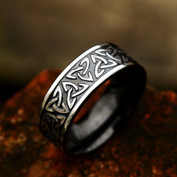 Beier New Design Viking Vintage Odin Norse Viking Wolf Dragon Totem Men's Ring Jewelry Wholesale Drop Shipping - Rings