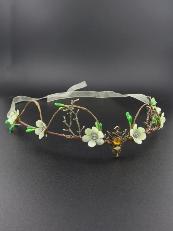 Elf Crown Tiara – Enchanting Bridal Bridesmaid Hair WitchJewelry